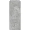 Konsolinis staliukas, betono, 100x35x90cm, apdirbta mediena