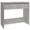 Konsolinis staliukas, betono, 89x41x76,5cm, apdirbta mediena