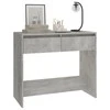 Konsolinis staliukas, betono, 89x41x76,5cm, apdirbta mediena