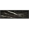Konsolinis staliukas, juodas, 120x35x75cm, grūdintas stiklas
