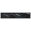 Konsolinis staliukas, juodo marmuro, 180x35x75,5cm, stiklas