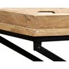 Konsolinis staliukas, mango mediena, 130x40x80cm