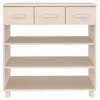 Konsolinis staliukas HAMAR, medaus rudas, 90x35x90cm, pušis