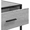 Konsolinis staliukas, pilka sonoma, 90x35x80cm, mediena