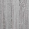 Konsolinis staliukas, pilkas ąžuolo, 100x28x80,5cm, mediena