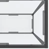 Konsolinis staliukas, skaidrus, 220x35x75,5cm, stiklas