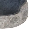 Praustuvas, (37-46)x(29-36)cm, upės akmuo, ovalo formos
