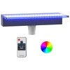 Krioklys su įvairių spalvų LED lemputėmis, 45cm, akrilas