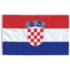 Kroatijos vėliava su stiebu, aliuminis, 6,23m