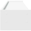 Laikiklis Monitoriaus stovas, baltas, 100x24x16cm, apdirbta mediena