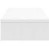 Laikiklis Monitoriaus stovas, baltas, 60x24x10,5cm, apdirbta mediena