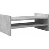 Laikiklis Monitoriaus stovas, betono, 50x27x20cm, apdirbta mediena