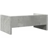 Laikiklis Monitoriaus stovas, betono pilkas, 42x24x16cm, apdirbta mediena