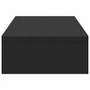 Laikiklis Monitoriaus stovas, juodas, 60x24x10,5cm, apdirbta mediena
