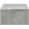 Laikiklis Monitoriaus stovas su stalčiais, betono, 50x27x15cm, mediena
