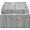 Laikiklis Monitoriaus stovas su vieta daiktams, pilkas, 100x27x15cm