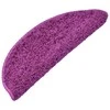 Laiptų kilimėliai, 10vnt., violetinės spalvos, 65x21x4cm