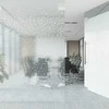 Langų plėvelės, 3vnt., PVC, matinės, 3D vaivorykštės raštas
