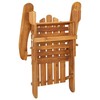 Lauko baldų komplektas Sodo adirondack komplektas, 3 dalių, akacijos medienos masyvas