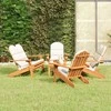 Lauko baldų komplektas Sodo adirondack komplektas, 5 dalių, akacijos medienos masyvas