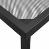 Lauko baldų komplektas Sodo valgomojo baldų komplektas, 5 dalių, antracito, metalas