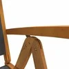 Lauko baldų komplektas Sodo valgomojo komplektas, 7 dalių, akacija ir tekstilenas