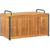 Lauko dėžė pagalvėlėms, 85x45x45/53cm, akacijos masyvas/plienas