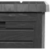 Lauko dėžė pagalvėlėms, antracito, 73x50,5x46,5cm, PP