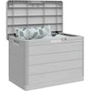 Lauko dėžė pagalvėlėms, pilka, 77,5x44,5x53cm, PP