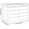 Lauko dėžė pagalvėlėms, pilka, 77,5x44,5x53cm, PP