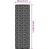 Lauko kilimas ARAKIL Baltas ir Juodas 80x250 cm PP