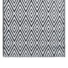 Lauko kilimas, baltos ir juodos spalvos, 190x290cm, PP
