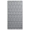Lauko kilimas, baltos ir juodos spalvos, 190x290cm, PP