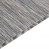 Lauko kilimėlis, rudas ir mėlyna, 80x250cm, plokščio pynimo