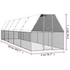 Lauko narvas viščiukams, 2x10x2m, galvanizuotas plienas