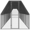 Lauko narvas viščiukams, 2x12x2m, galvanizuotas plienas