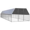 Lauko narvas viščiukams, 3x12x2m, galvanizuotas plienas