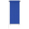 Lauko roletas, mėlynos spalvos, 60x140cm, HDPE