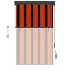 Lauko roletas, oranžinės ir rudos spalvų, 100x250cm
