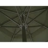 Skėtis nuo saulės, žalios spalvos, 500cm, aliuminis