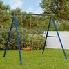 Lauko sūpynių komplektas su sūpynėmis ir trapecija