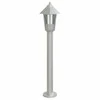 Lauko šviestuvai, 3vnt., sidabriniai, 80cm, plienas