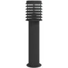 Lauko šviestuvas, juodos spalvos, 60cm, nerūdijantis plienas