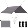 Lauko tentas, pilkos spalvos, 3x2,85m