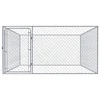 Lauko voljeras šunims, 2x2x1m, galvanizuotas plienas