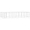 Lauko voljeras šunims, galvanizuotas plienas, 43,56m²