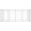 Lauko voljeras šunims, galvanizuotas plienas, 14,52m²