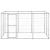 Lauko voljeras šunims, galvanizuotas plienas, 7,26m²