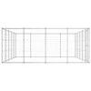 Lauko voljeras šunims, galvanizuotas plienas, 24,2m²