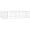 Lauko voljeras šunims, galvanizuotas plienas, 33,88m²